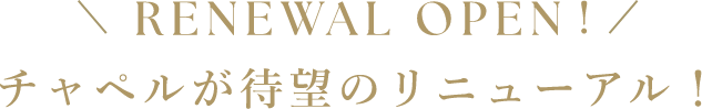 リニューアル
